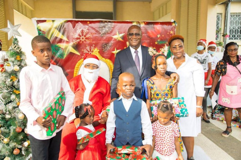 Arbre de Noël 2021 des enfants des personnels militaires et civils du Ministère d’Etat, Ministère de la Défense