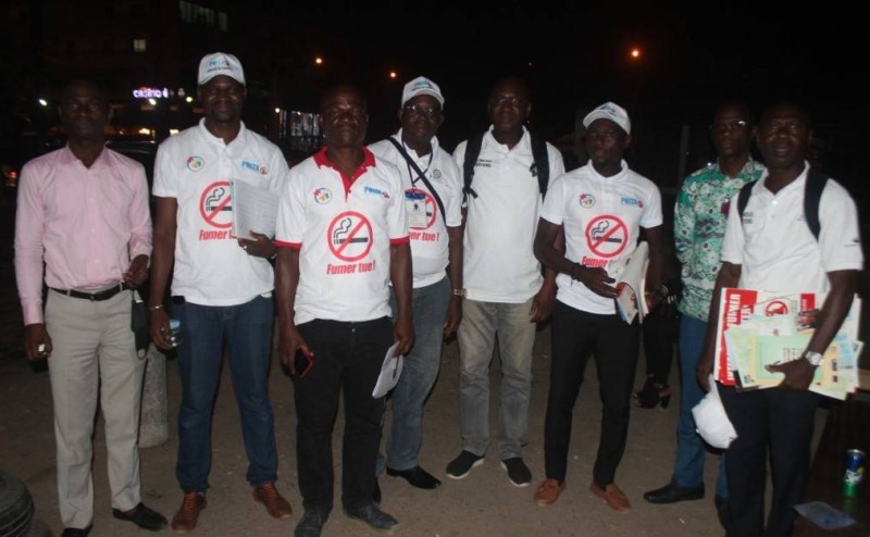Les membres de l’ONG CLUCOD sur le terrain. (DR)