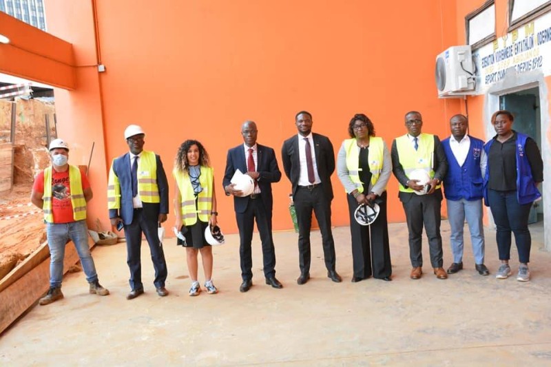 Une délégation de caf en visite de travail à Abidjan (DR)