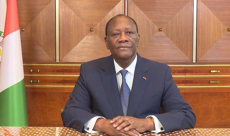 Le chef de l'Etat, Alassane Ouattara s'est adressé à la Nation. (Ph:Dr)