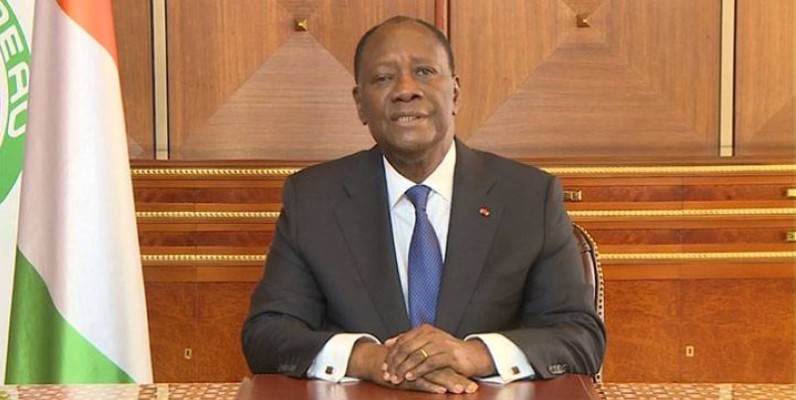 Message du Président Ouattara. (Dr)