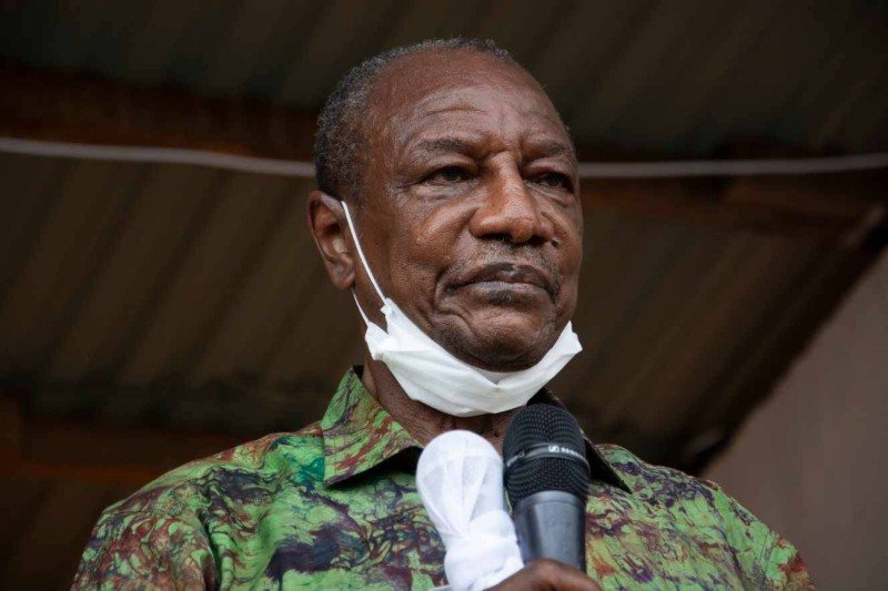 L'ex-président Alpha Condé