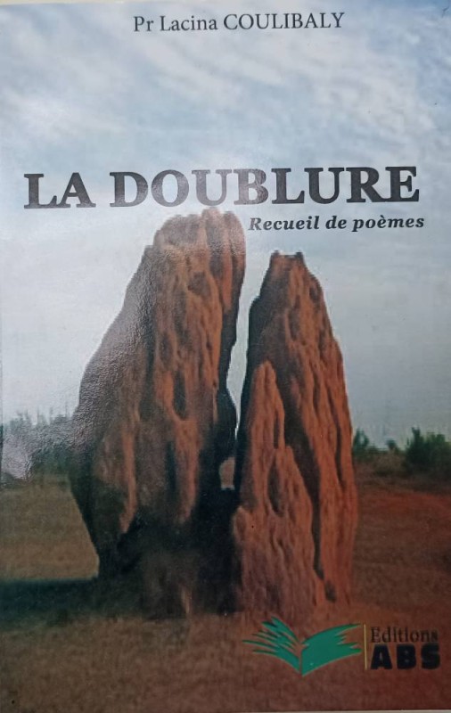 La couverture du recueil de poèmes du Pr Lacina COULIBALY. (Ph: Dr)