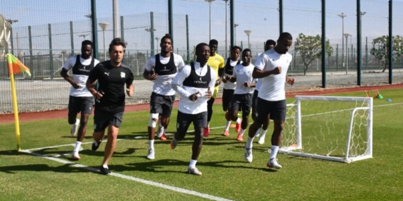 Patrice Beaumelle en pleine séance avec ses joueurs. (Ph: Dr)