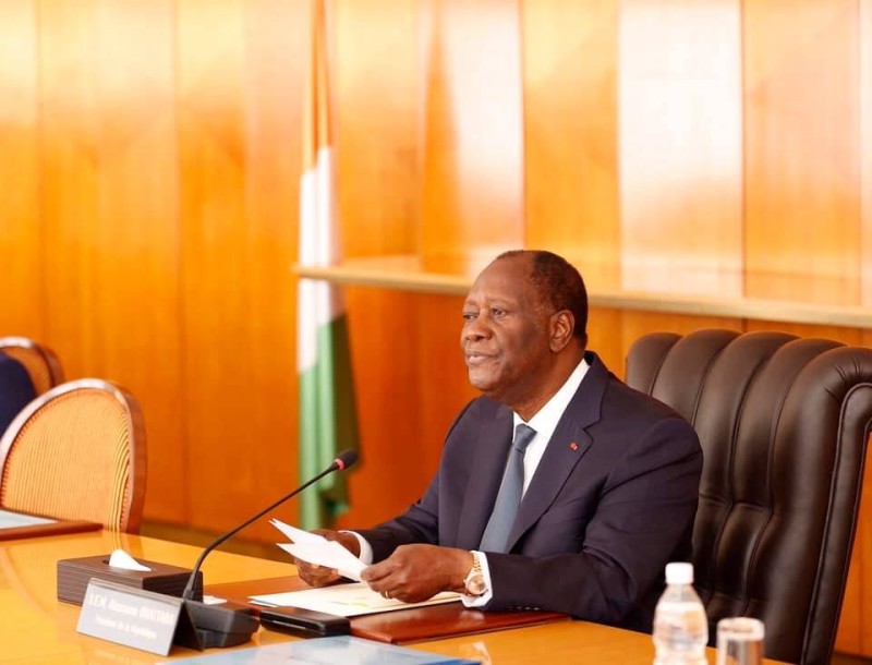 Le Président de la République, Alassane Ouattara. (Ph:Dr)
