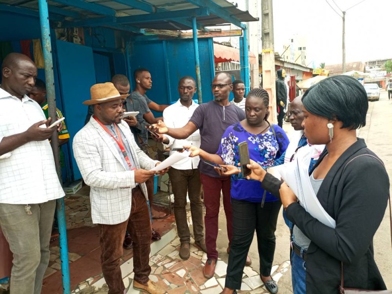 Au "garba choco" d'Angré Petro Ivoire. (Ph: Dr)