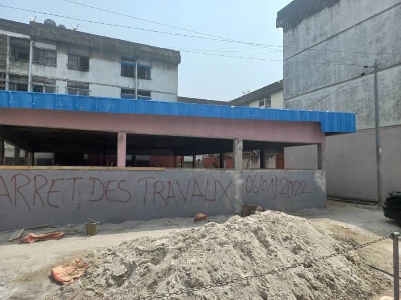 La construction litigieuse. (Ph:Dr)