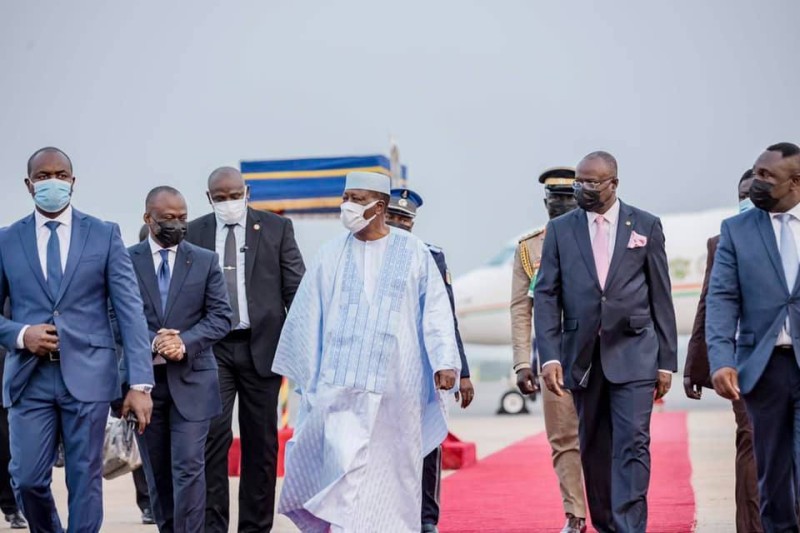 Le président Ouattara à Accra