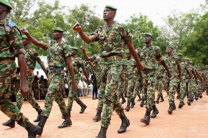 Les forces armées de Côte d'Ivoire. (Ph:Dr)