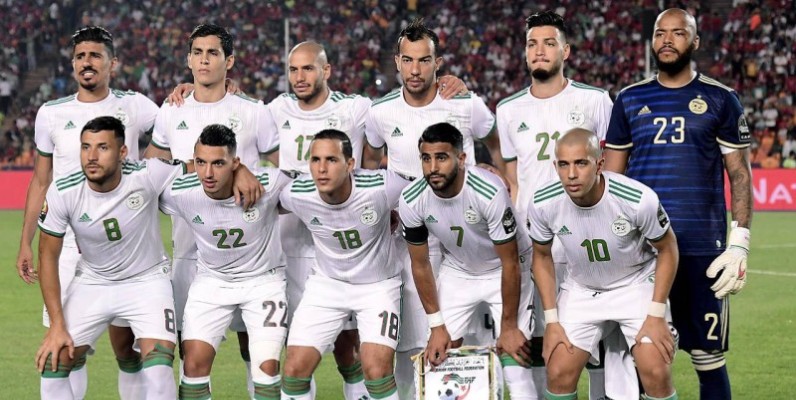 L'équipe nationale de l'Algérie. (Ph: Dr)