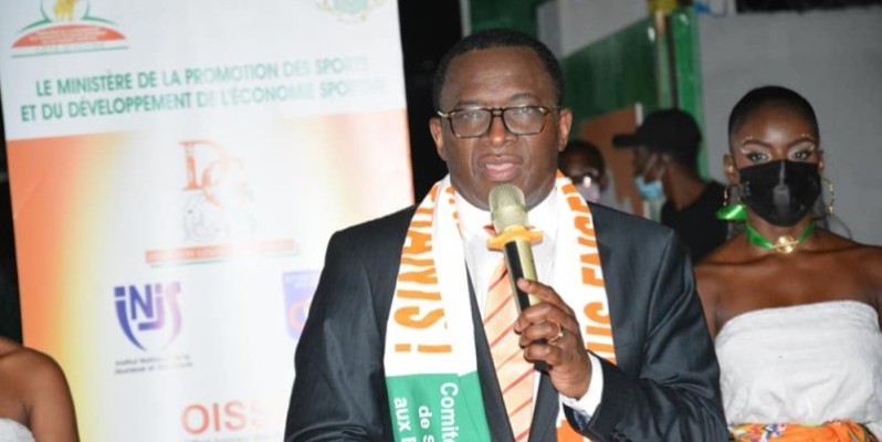 Paulin Danho Claude, ministre ivoirien en charge des Sports. (Dr)