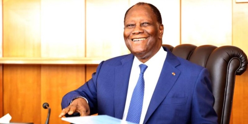 Alassane Ouattara, Président de la République. (DR)