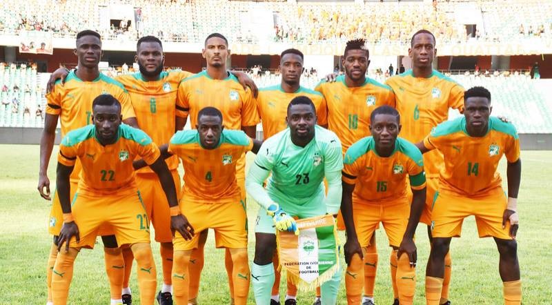 L'équipe de Côte d'Ivoire. (Dr)