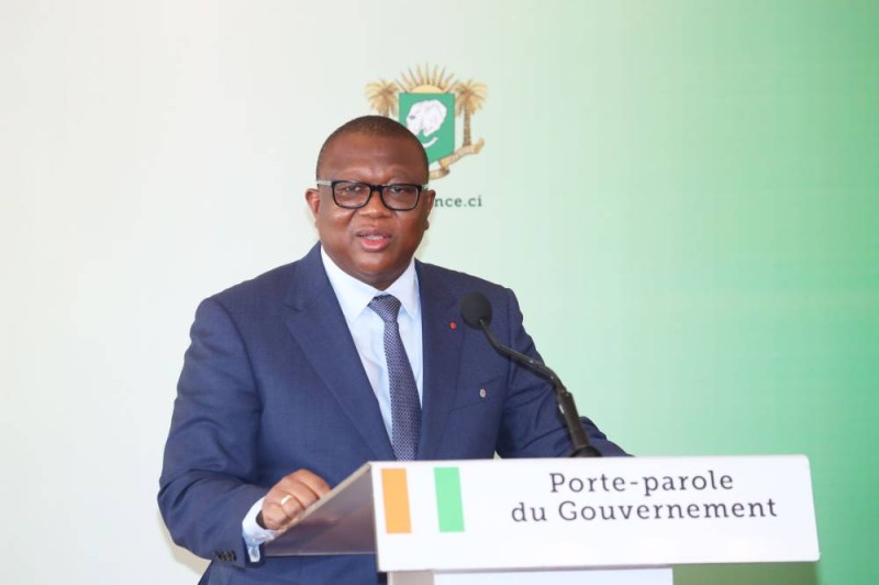 Le ministre Amadou Coulibaly