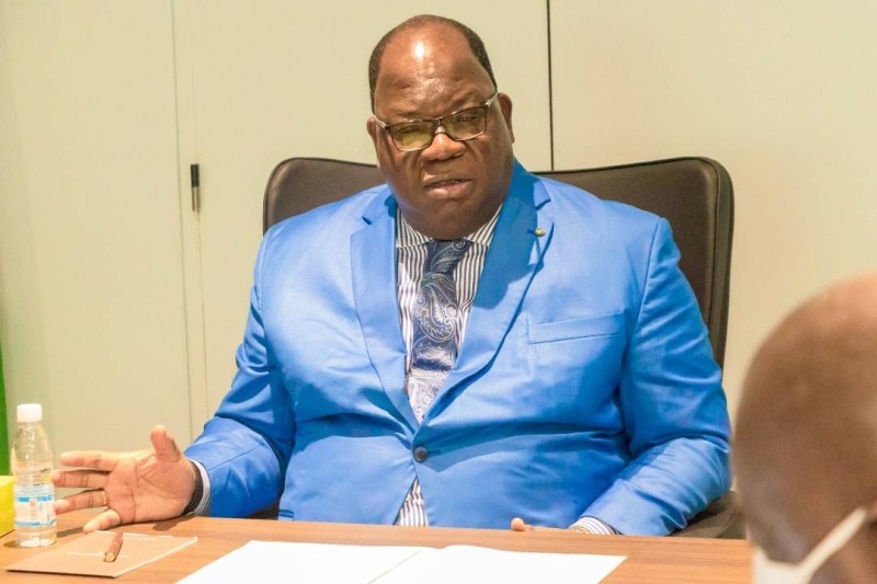 Le ministre de l'Hydraulique, Laurent Tchagba