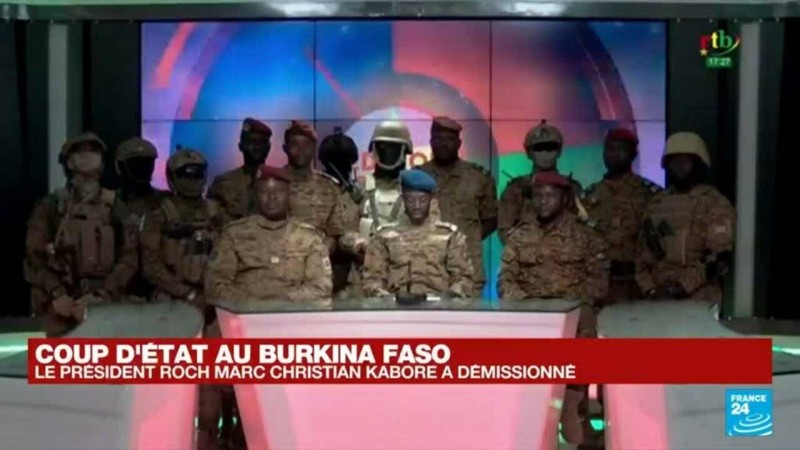 Les militaires putschistes. (Ph:Dr)