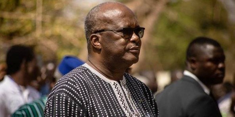 Roch Marc Christian Kaboré, le Président burkinabè déchu. (Dr)