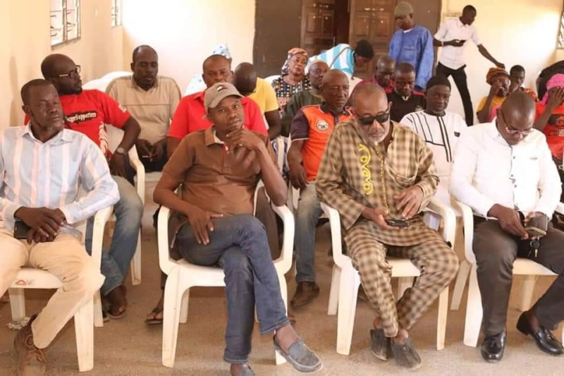 Des militants du Rhdp de Ouangolodougou présents à cette rencontre d’échanges. (Ph: Dr)