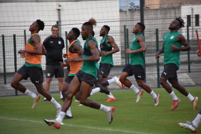 Les joueurs ne ménagent aucun effort dans les séances d'entraînement. (Dr)