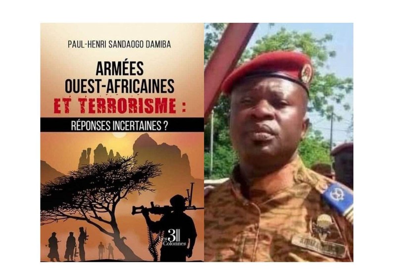 Le Colonel Damiba, auteur de « Armées Ouest-Africaines et Terrorisme : Réponses Incertaines ? »