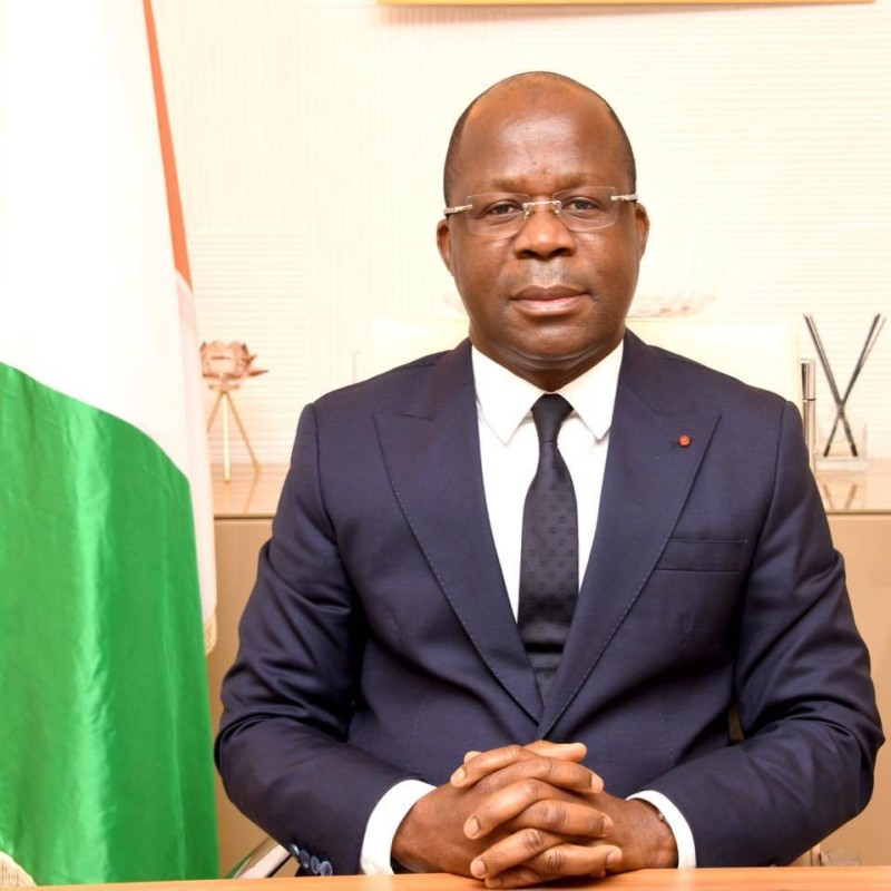 Le ministre de la Santé, Pierre Dimba. (Ph:Dr)