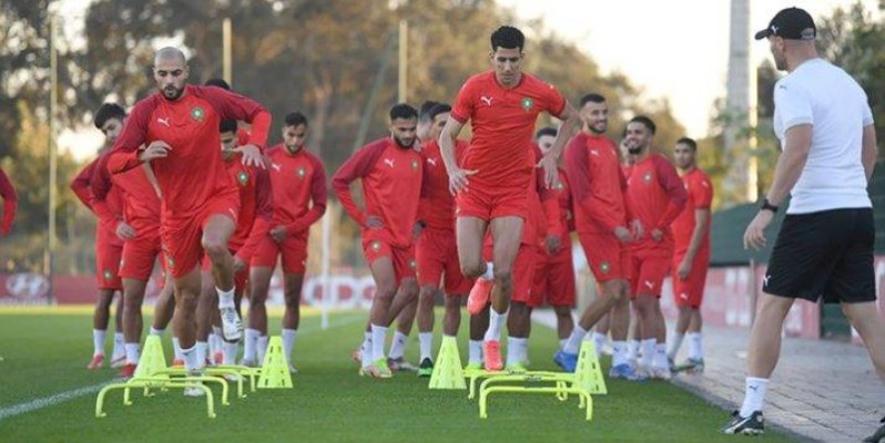Deux joueurs de la séléction marocaine testés positifs. (DR)