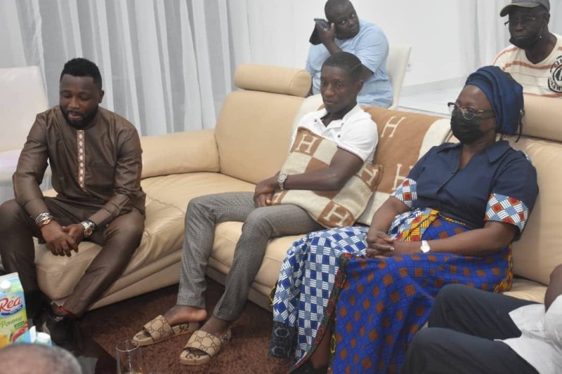 La délégation dans la famille Gradel (DR)