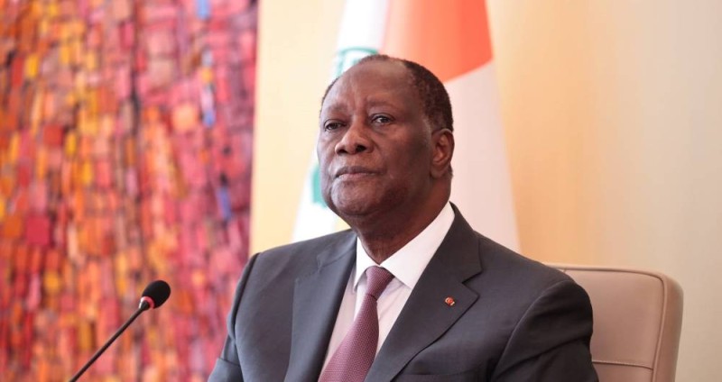 Le Président de la République Alassane Ouattara