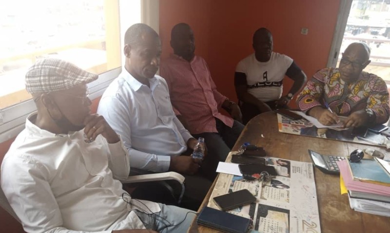 Le Comité de pilotage de la campagne de sensibilisation, de contractualisation à Port-Bouët et Marcory