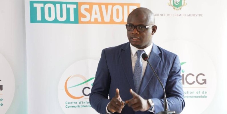 Le directeur de la Communication et des relations extérieures du ministère de la Promotion de la Bonne Gouvernance, du Renforcement des Capacités et de la Lutte contre la corruption, Fousseny Touré