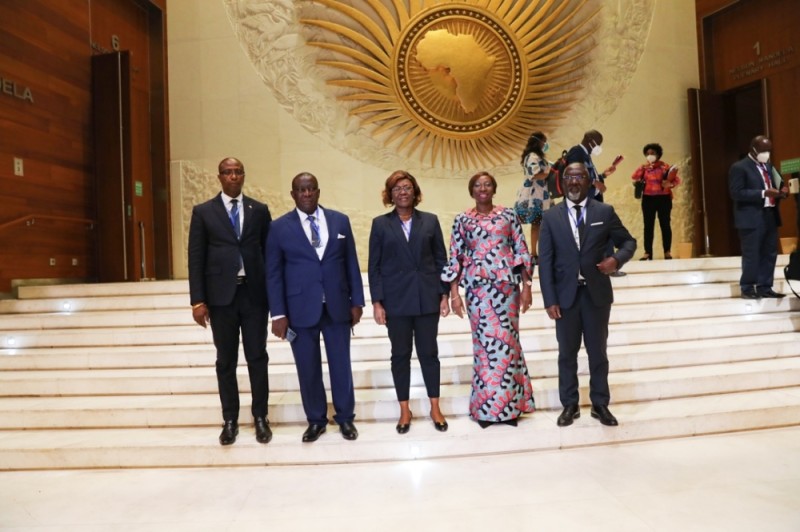 




La délégation ivoirienne conduite par Kandia Camara a joué sa partition au cours de la 40e session du Conseil exécutif de l’Ua. (Ph : Dr)