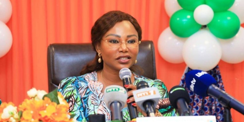 La ministre Nassénéba Touré. (Ph: Dr)