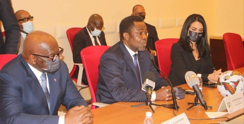 L'envoyé du président de la Caf à Abidjan. (Ph: Dr)