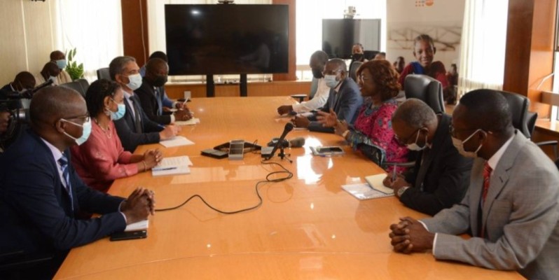 La directrice du Bureau régional de l’Afrique de l’Ouest et du Centre de l’Unfpa a échangé avec la ministre du Plan et du Développement. (Dr)