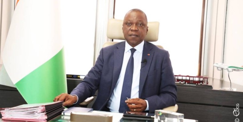 Amadou Koné, ministre ivoirien des transports. (DR)