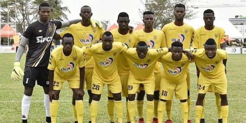 L'Asec Mimosas a été battu la première journée de la Coupe de la Caf. (DR)