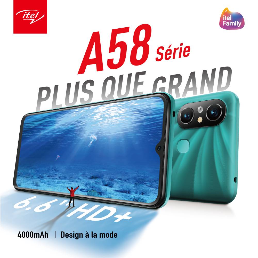 photo itel A 58