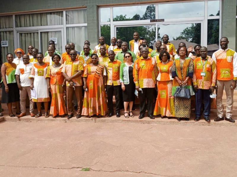 Les participants à l’atelier de l’Anader sont venus de l’ensemble du pays.