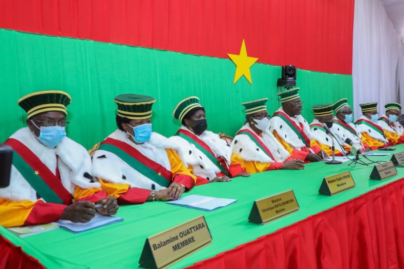 Les membres du Conseil constitutionnel (DR)