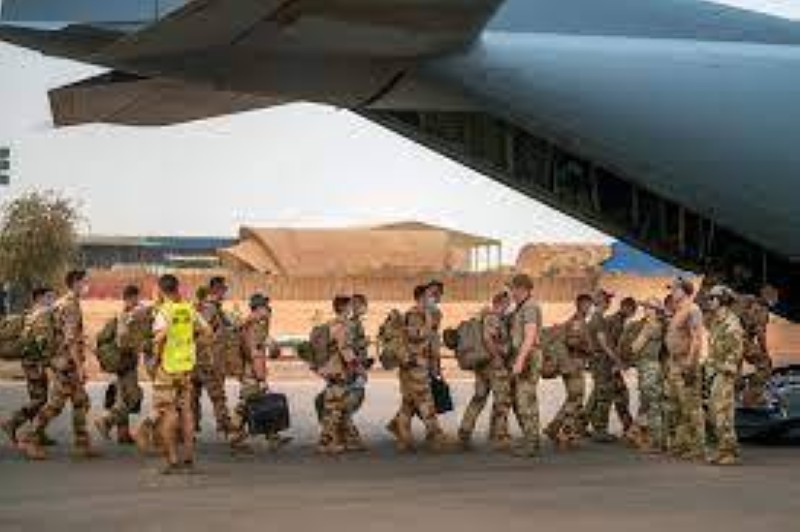 Les  forces françaises au Mali. (Ph:Dr) 