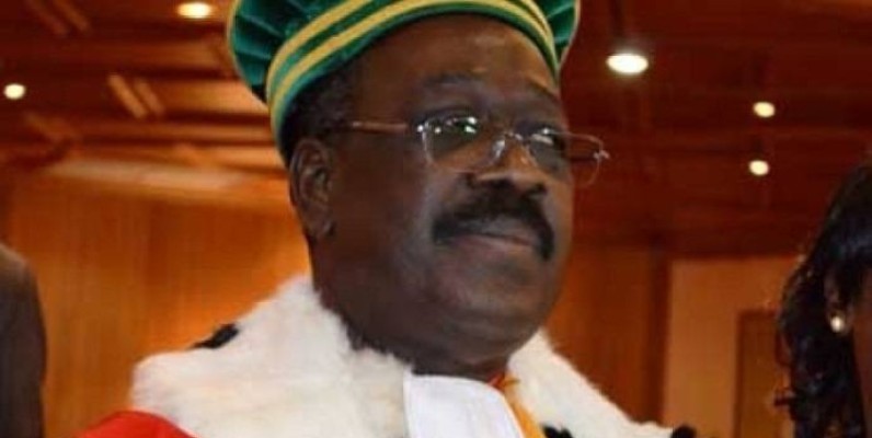Kassoum Kambou, président du Conseil constitutionnel du Burkina Faso. (DR)