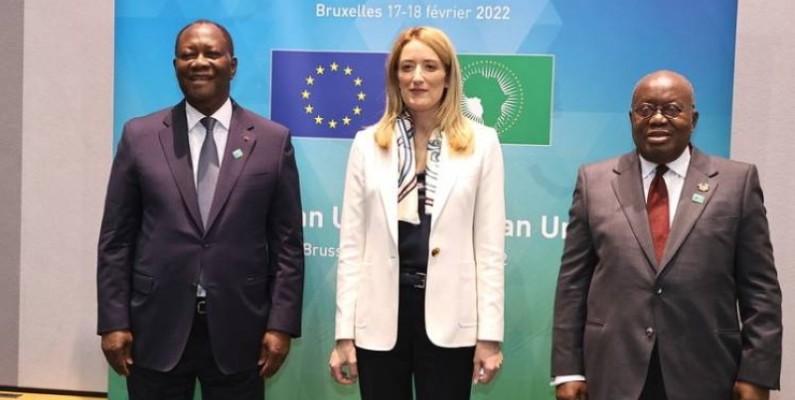 Production cacaoyère : La Côte d’Ivoire et le Ghana veulent demeurer des partenaires privilégiés de l'UE (Ph: Presidence)