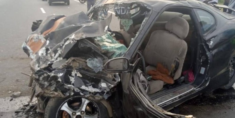 Un accident à Grand-Bassam a endeuillé des familles. (Ph: Dr)