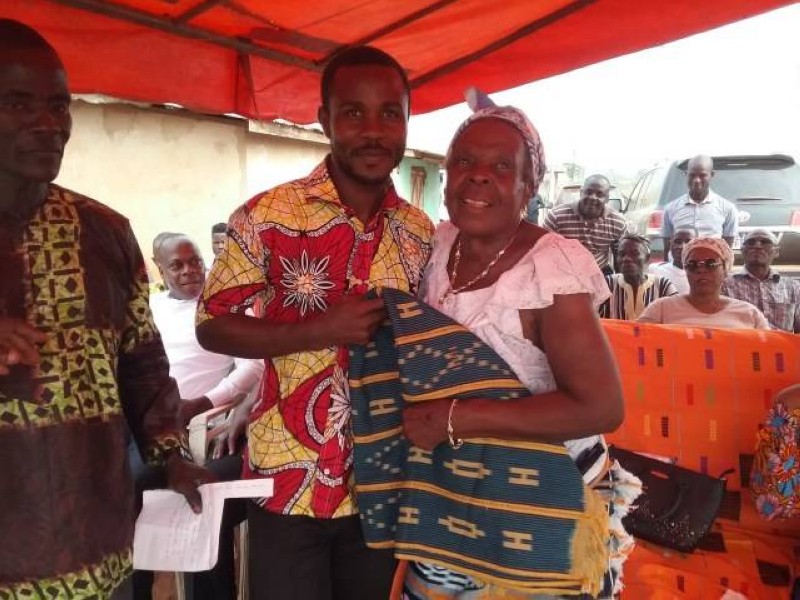 La génitrice de Maurice  Kakou Guikahué. (Ph:Dr)