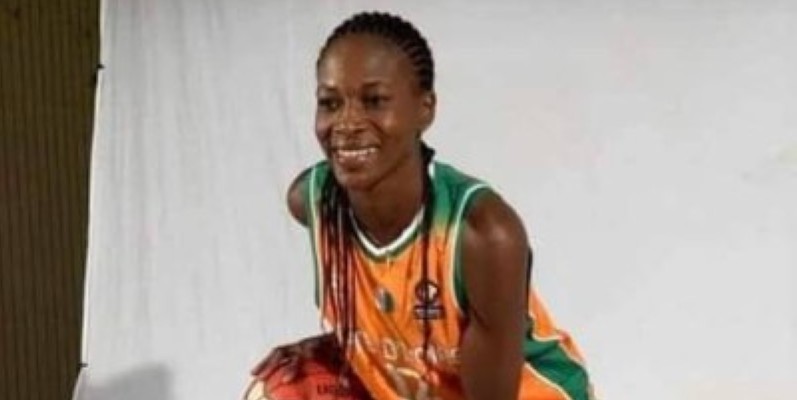 Zenabou Sieza, une belle promesse pour le basket-ball ivoirien. (Ph: Dr)