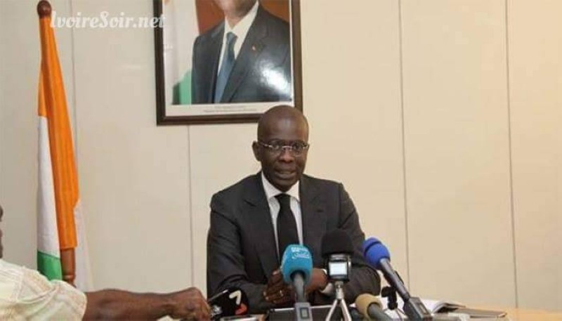 Le Procureur de la République Richard Adou