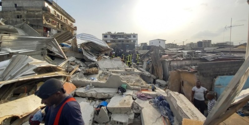 


Les recherches se poursuivent encore sous les décombres du bâtiment. (photos : dr)