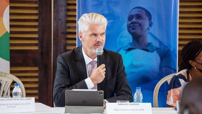 Emmanuel Debroise, directeur de l'Afd en Côte d'Ivoire. (Ph: Dr)