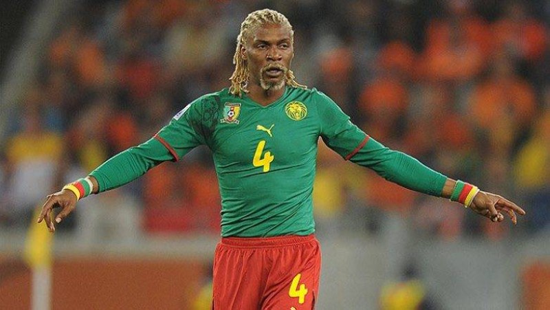 Rigobert Song en joie. (Ph: Dr)