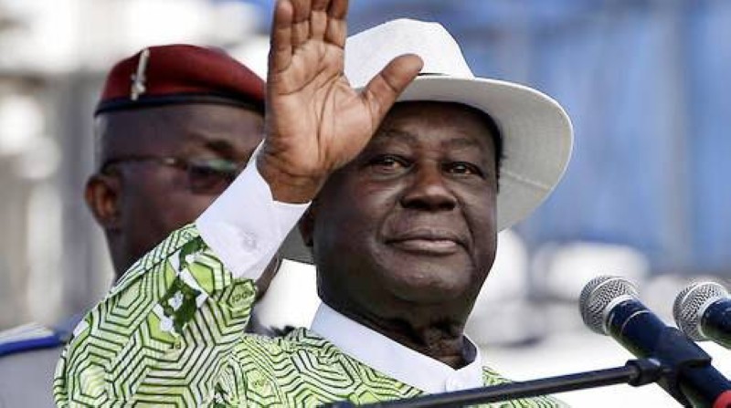 Le président du Pdci-Rda, Henri Konan Bédié. (Ph: Dr)